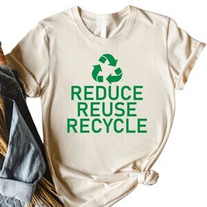 Environment Shirt, Recycling TShirt, Earth Days TShirt, Vegan Shirt